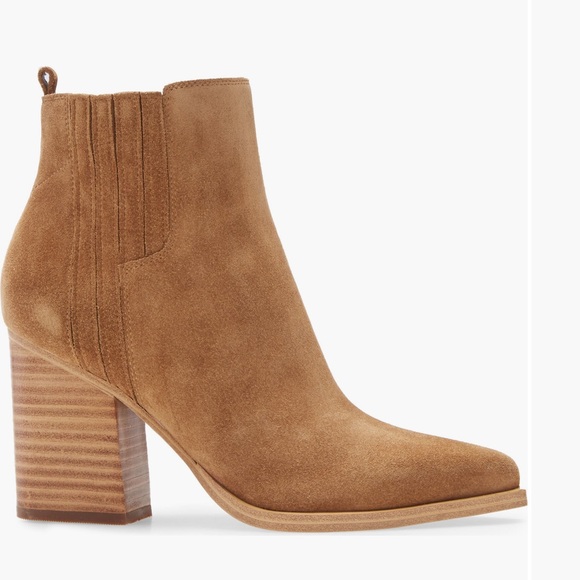 NWT Marc Fisher Oshay Pointed Toe Bootie Brown sz. 8 - Picture 3 of 12